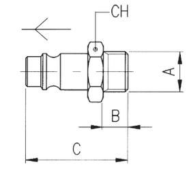 MALE PLUG